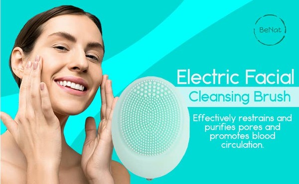 Electric Facial Cleansing Brush